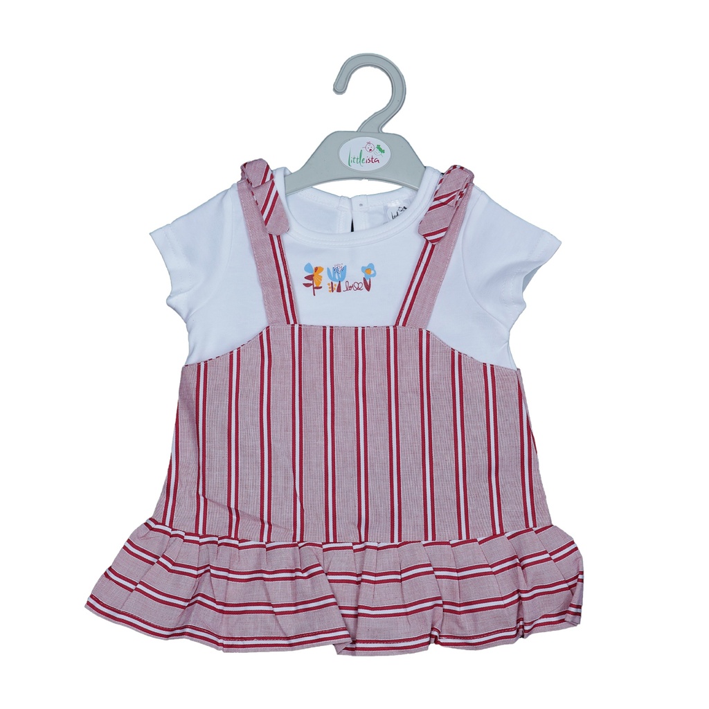 Romper with lines