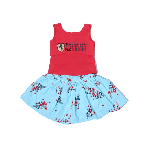 [6028] Fashion Top and Skirt