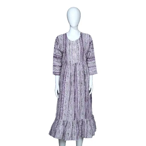 Gown Dress Printed